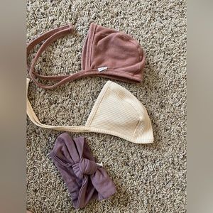 Baby girl hat bundle